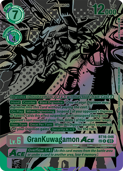 BT16-046GranKuwagamon ACE