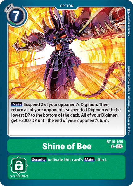 BT16-095Shine of Bee