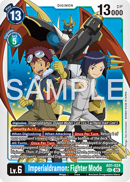 AD1-024Imperialdramon: Fighter Mode