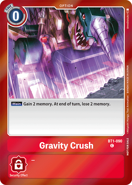 BT1-090Gravity Crush