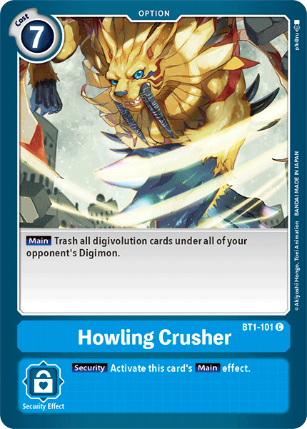BT1-101Howling Crusher