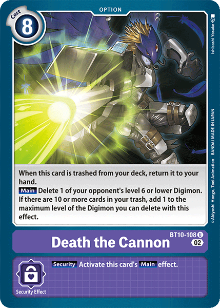 BT10-108Death the Cannon