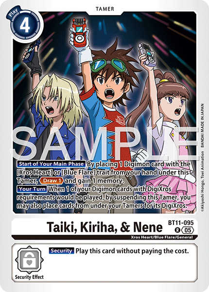 BT11-095Taiki, Kiriha, & Nene