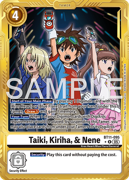 BT11-095Taiki, Kiriha, & Nene