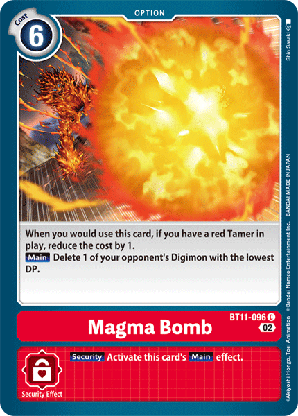 BT11-096Magma Bomb