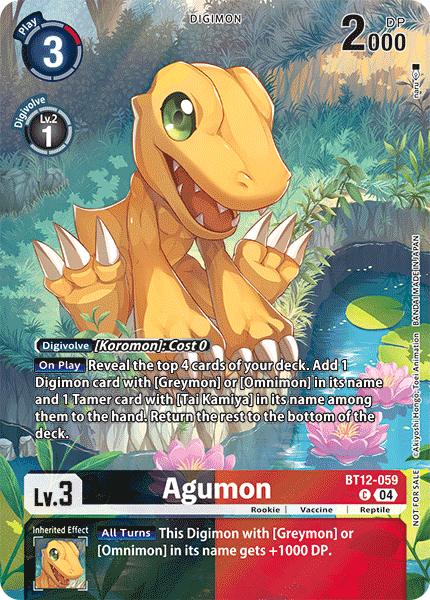 BT12-059Agumon