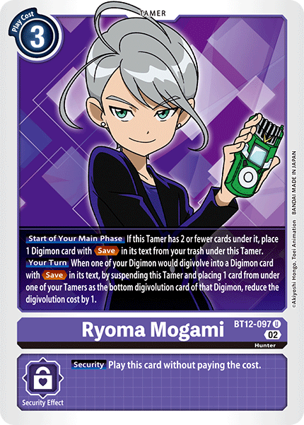 BT12-097Ryoma Mogami