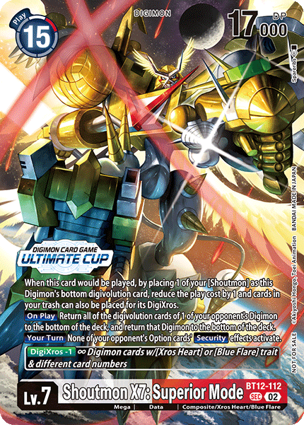 BT12-112Shoutmon X7: Superior Mode