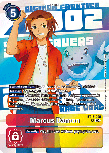 BT13-095Marcus Damon