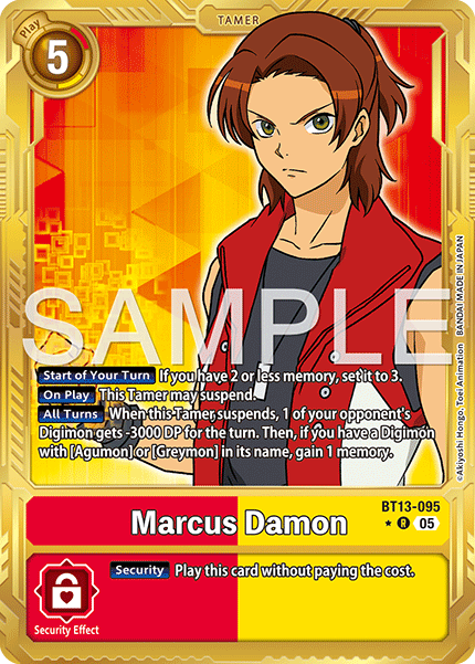 BT13-095Marcus Damon