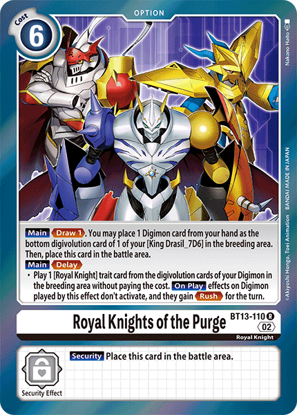 BT13-110Royal Knights of the Purge