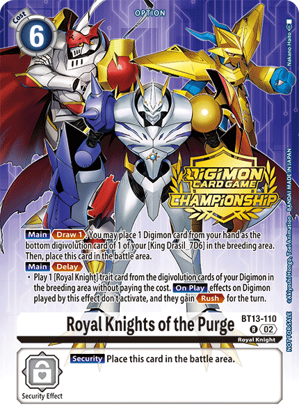 BT13-110Royal Knights of the Purge