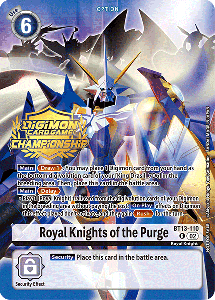 BT13-110Royal Knights of the Purge