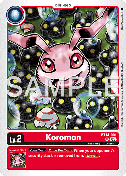 BT14-001Koromon
