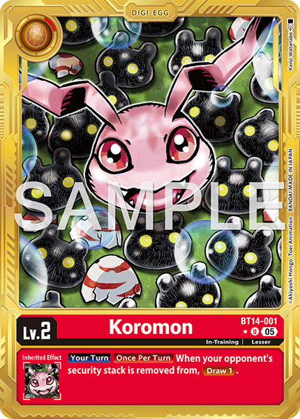 BT14-001Koromon