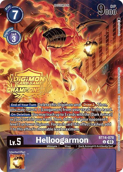 BT14-078Helloogarmon