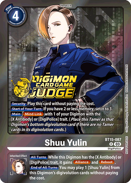 BT15-087Shuu Yulin