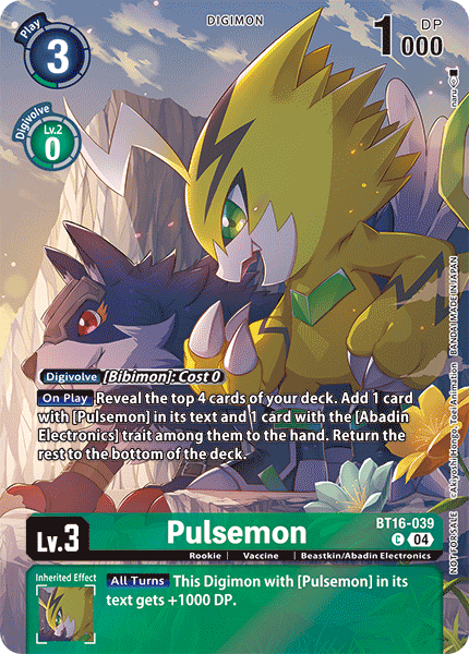 BT16-039Pulsemon