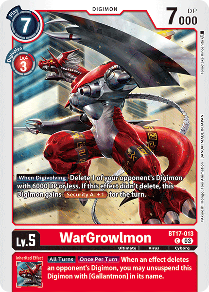 BT17-013WarGrowlmon