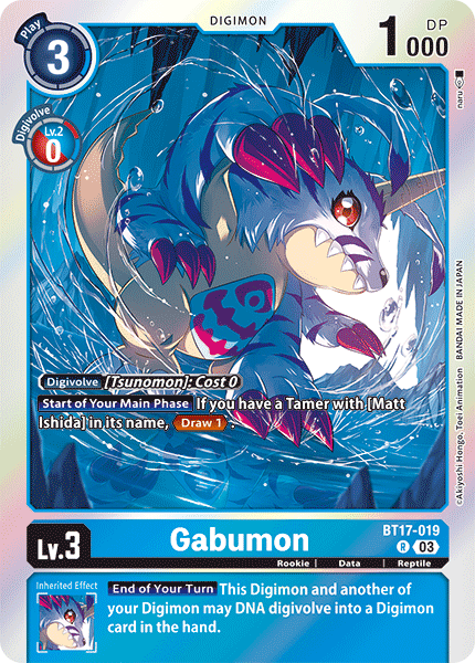 BT17-019Gabumon