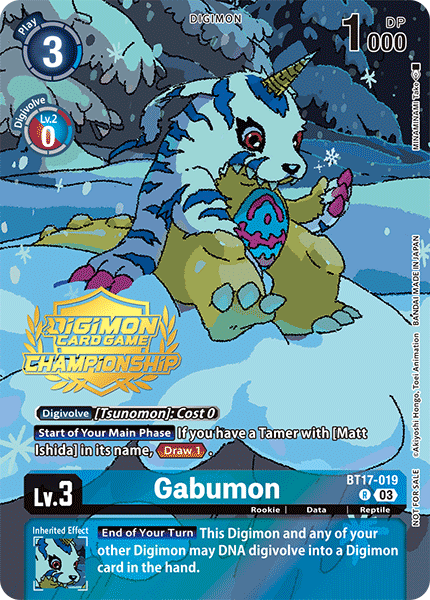 BT17-019Gabumon