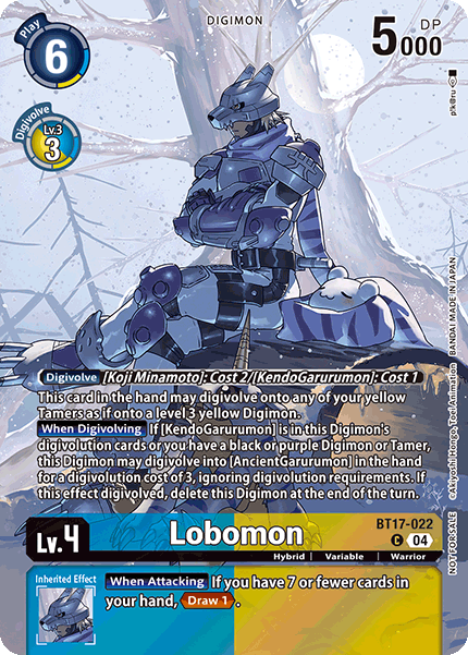 BT17-022Lobomon