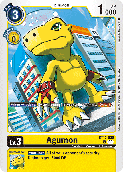 BT17-029Agumon