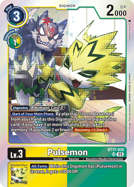 BT17-030Pulsemon