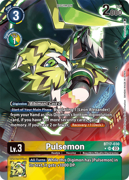 BT17-030Pulsemon