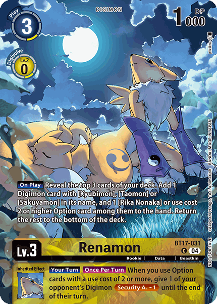 BT17-031Renamon