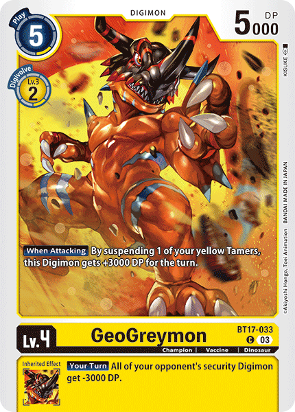 BT17-033GeoGreymon