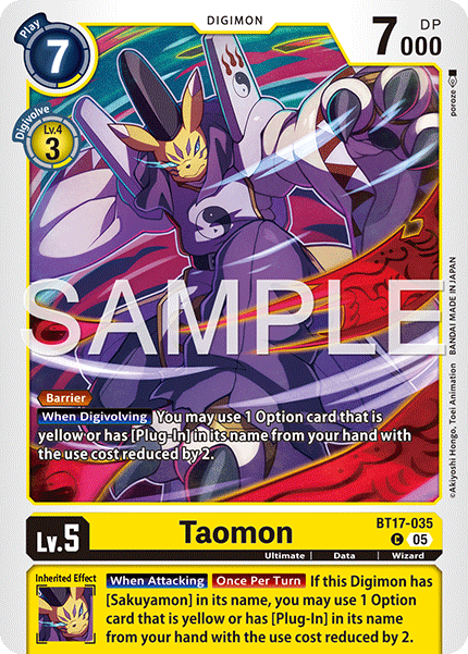 BT17-035Taomon