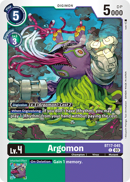 BT17-045Argomon