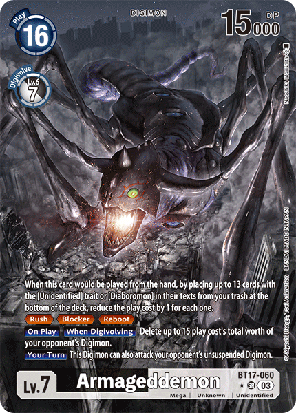 BT17-060Armageddemon