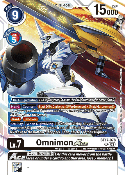 BT17-078Omnimon ACE