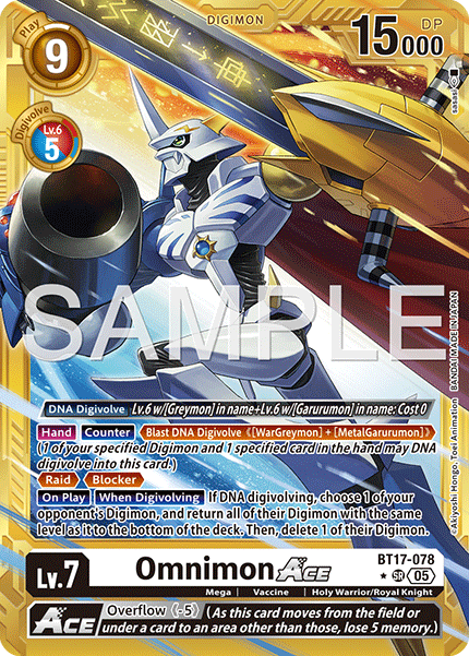 BT17-078Omnimon ACE