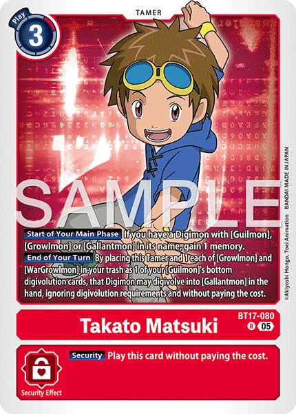BT17-080Takato Matsuki