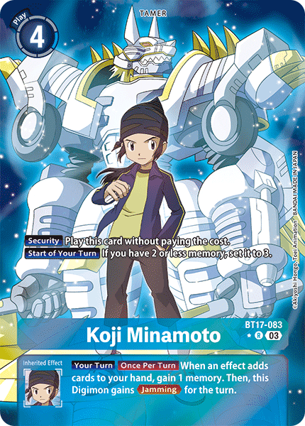 BT17-083Koji Minamoto