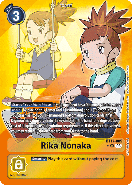 BT17-085Rika Nonaka