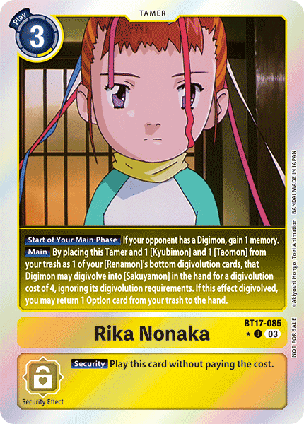 BT17-085Rika Nonaka