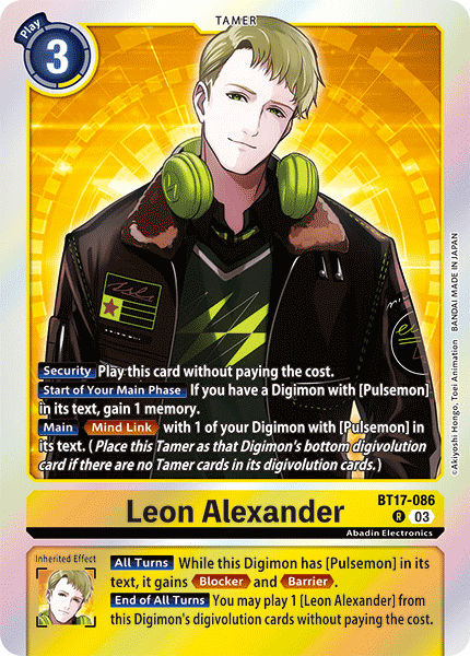 BT17-086Leon Alexander