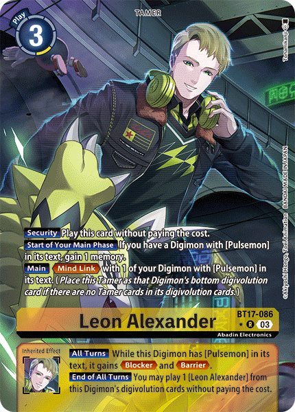 BT17-086Leon Alexander