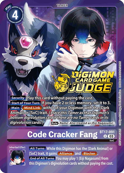 BT17-091Code Cracker Fang