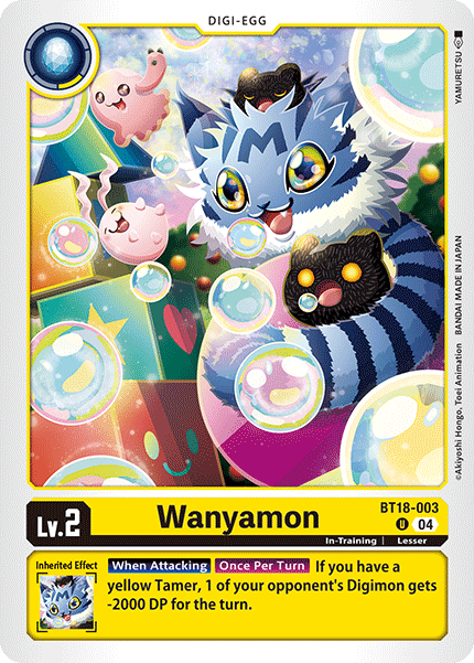 BT18-003Wanyamon