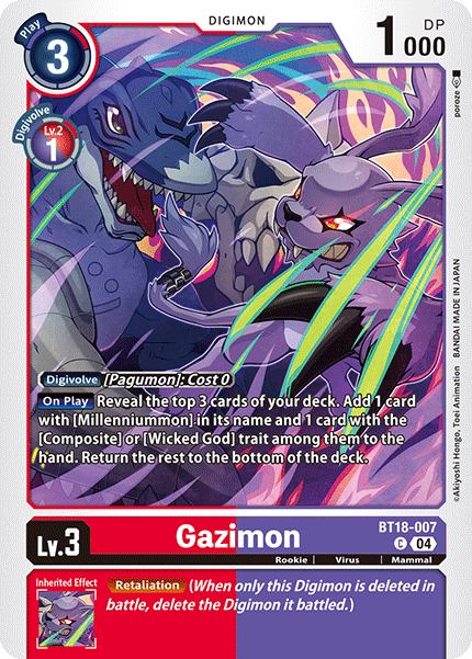 BT18-007Gazimon