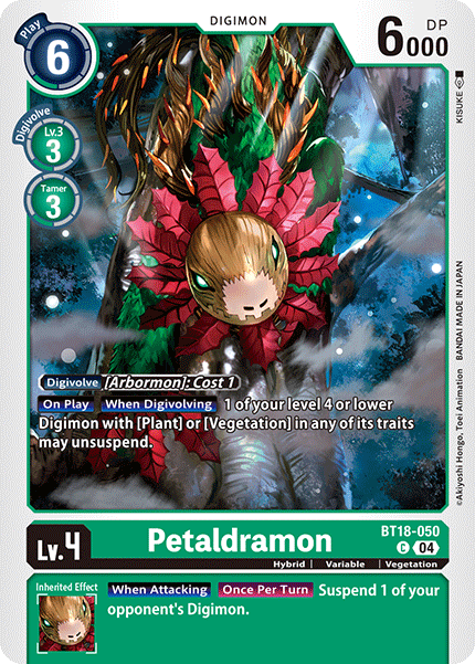 BT18-050Petaldramon