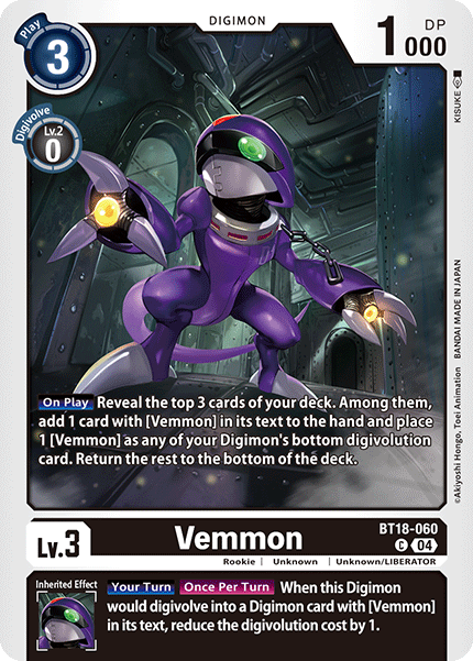 BT18-060Vemmon