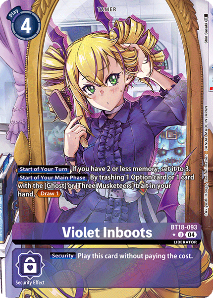 BT18-093Violet Inboots