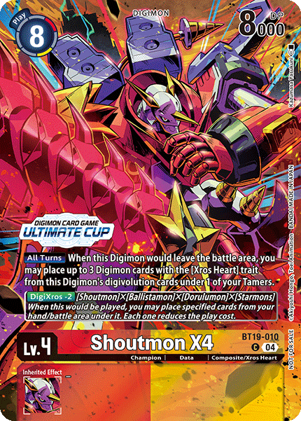 BT19-010Shoutmon X4