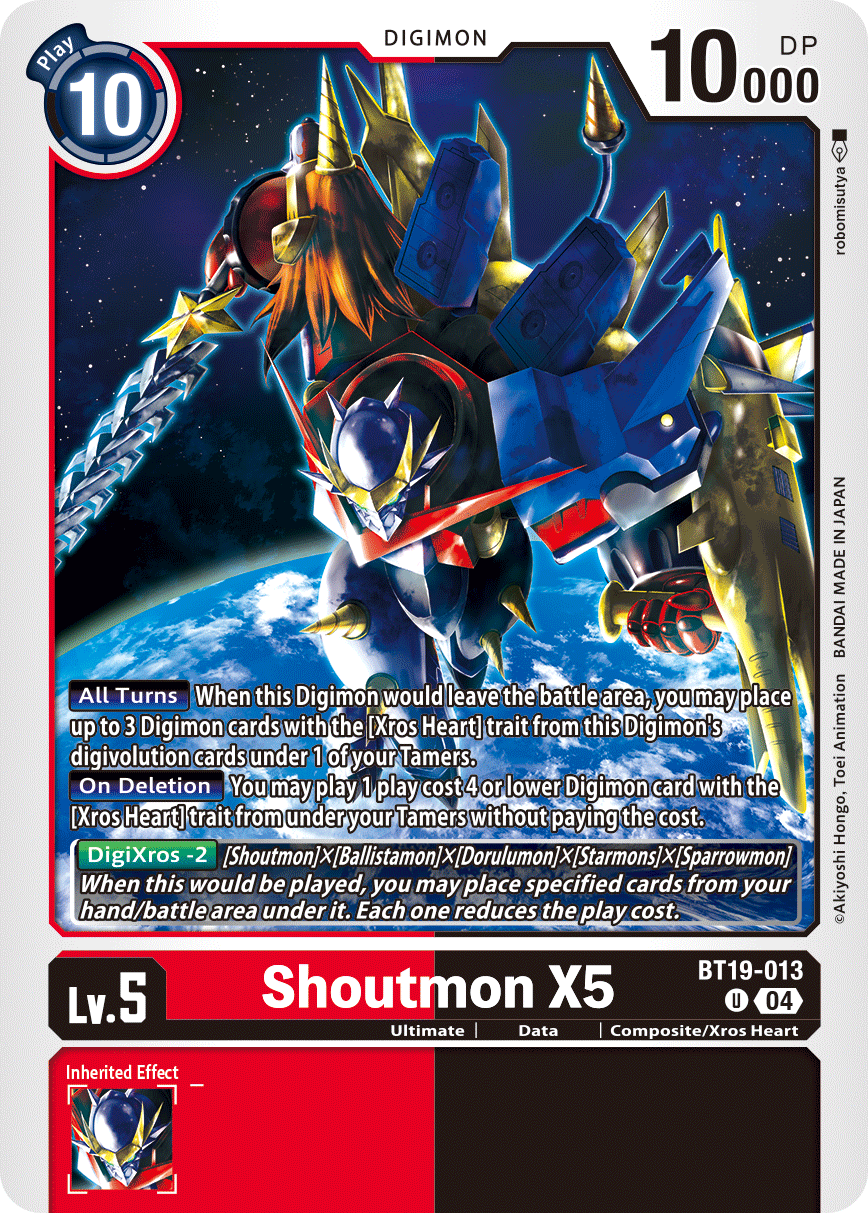 BT19-013Shoutmon X5